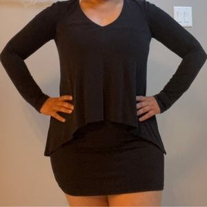 BCBGeneration black bodycon dress, NWT, size S